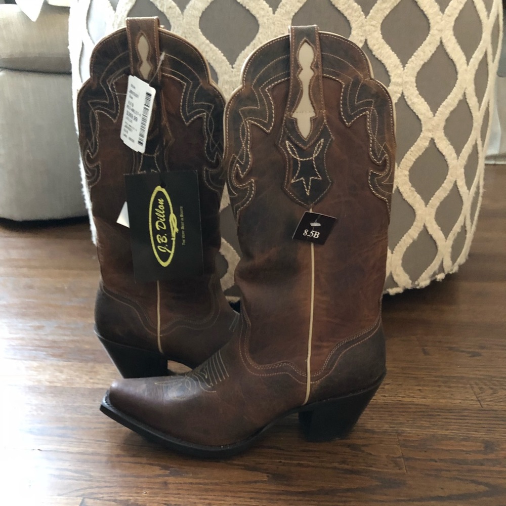 NWT JB Dillon Cowboy Boots